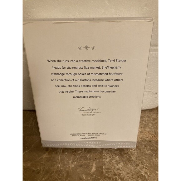 Hallmark Keepsake Graduation Day Photo Frame Porcelain Fabric Ornament 2016 NEW - Picture 5 of 6